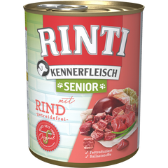 Rinti Kennerfleisch Senior Rind 800 g