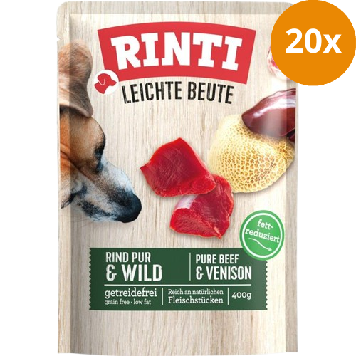 RINTI P.B. Leichte Beute Rind Pur & Wild 400 g
