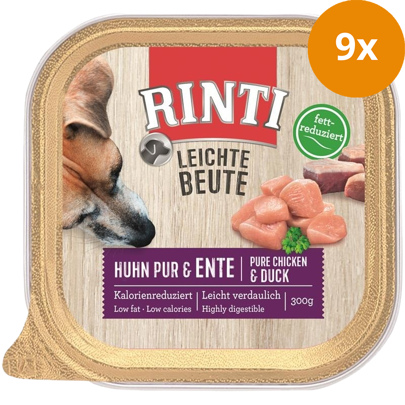 Rinti Schale Leichte Beute Huhn Pur & Ente 300 g