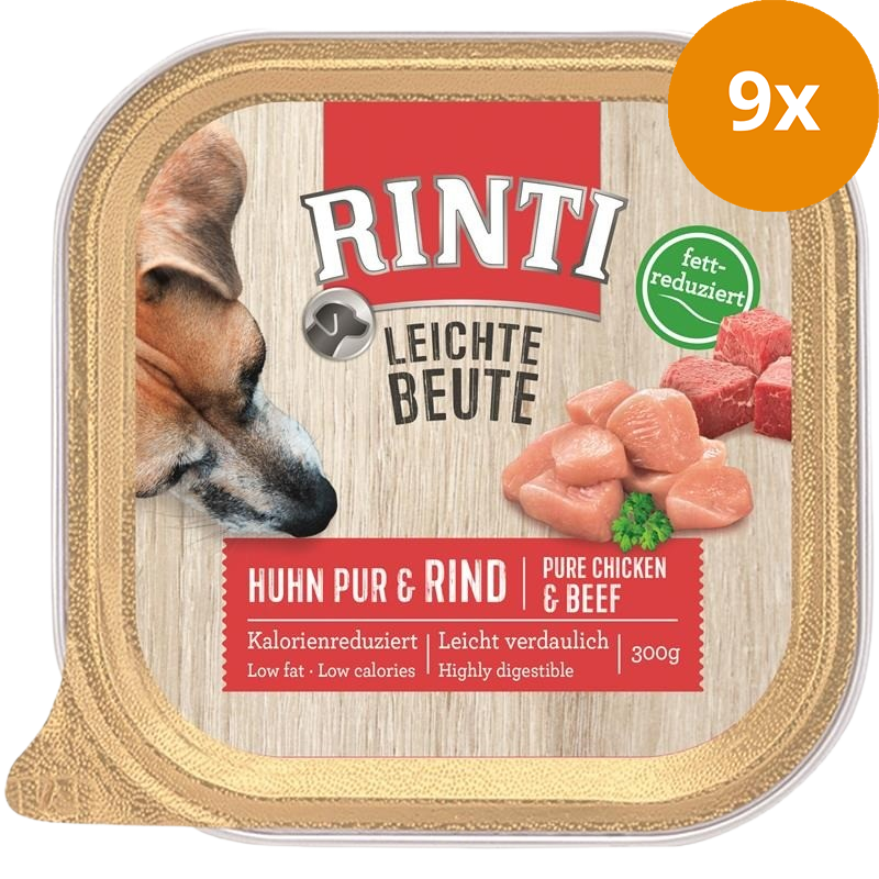 Rinti Schale Leichte Beute Huhn Pur & Rind 300 g