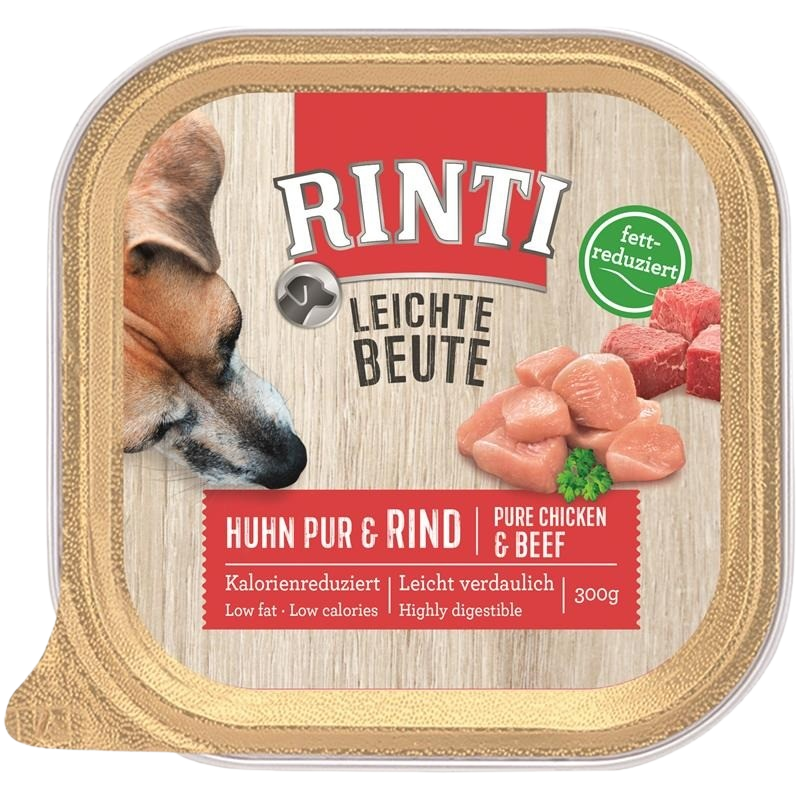 Rinti Schale Leichte Beute Huhn Pur & Rind 300 g