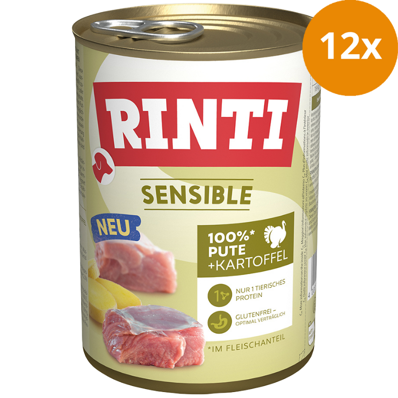 Rinti Dose Sensible Pute & Kartoffel 400 g