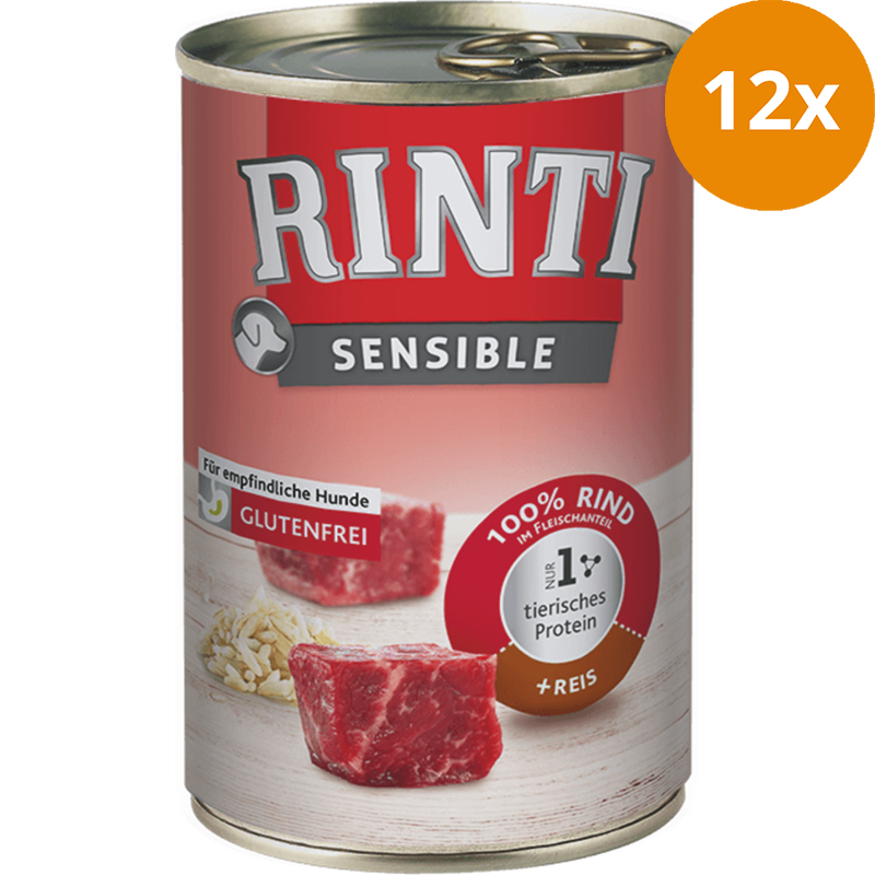 Rinti Sensible Rind & Reis 400 g