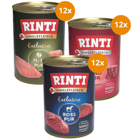 RINTI Singlefleisch 400 g - Mix Sparpaket