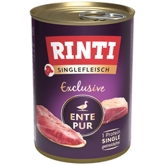 Rinti Singlefleisch Exclusive Ente pur 400 g