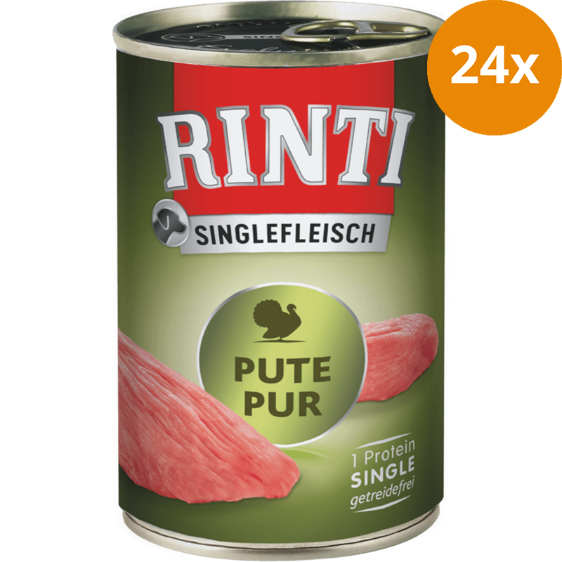 Rinti Singlefleisch Exclusive Pute Pur 400 g