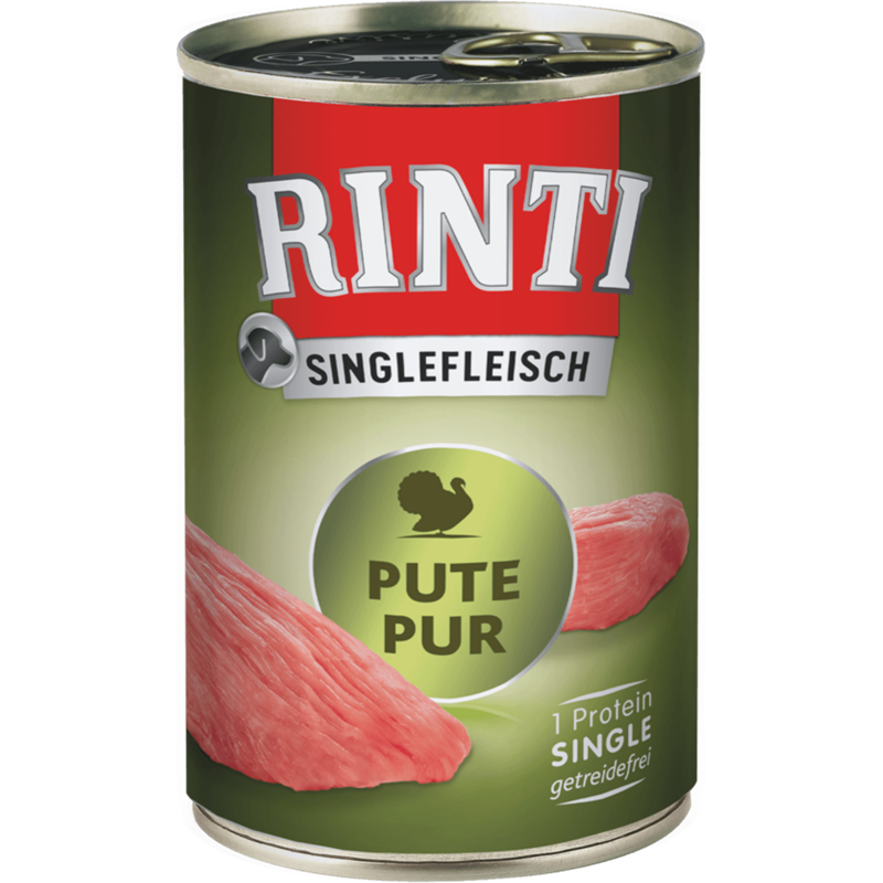 Rinti Singlefleisch Exclusive Pute Pur 400 g
