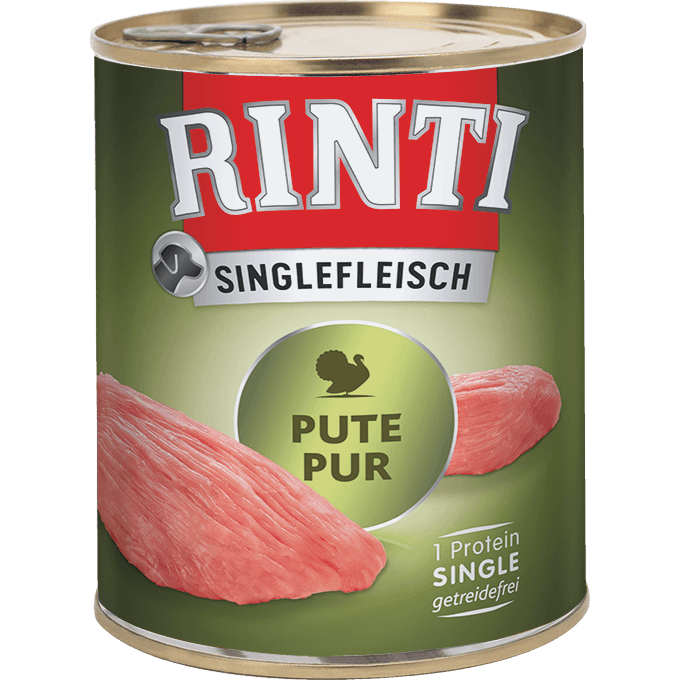 Rinti Singlefleisch Exclusive Pute Pur 800 g