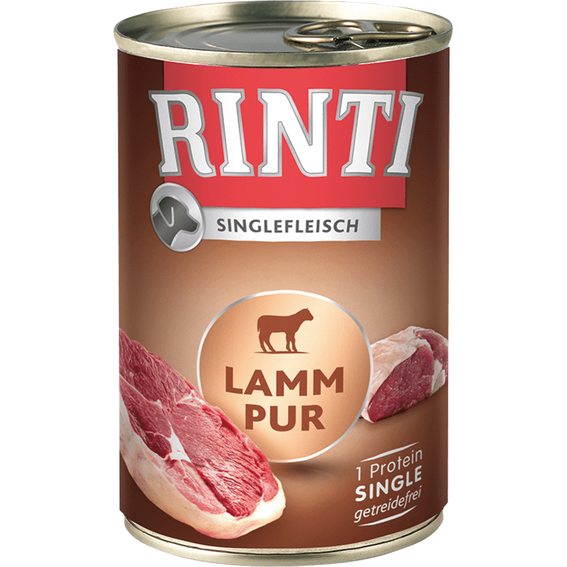 Rinti Singlefleisch Lamm Pur 400 g