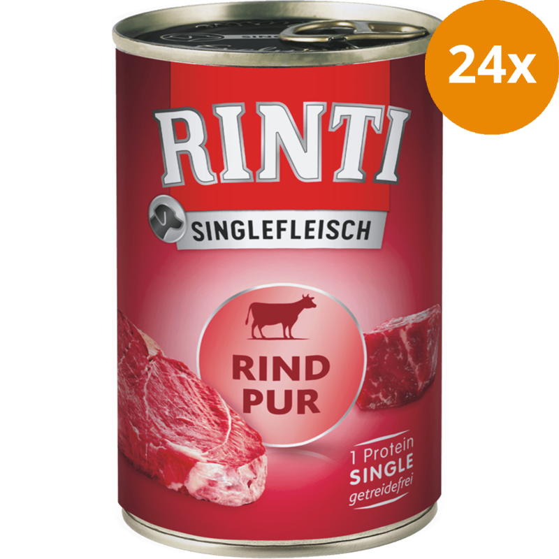 Rinti Singlefleisch Rind Pur 400 g