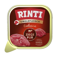 Rinti Singlefleisch Schale Exclusive Ziege pur 150 g