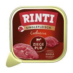 Rinti Singlefleisch Schale Exclusive Ziege pur 150 g