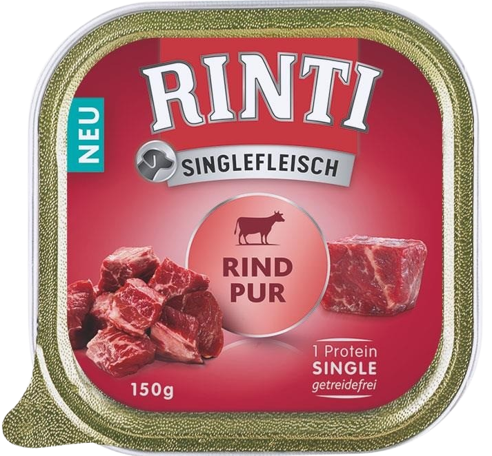 Rinti Singlefleisch Schale Rind Pur 150 g