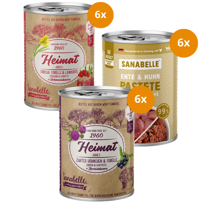 Sanabelle 400 g - Mix Sparpaket