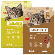 Sanabelle Classic Geflügel & Sanabelle Classic Rind Sparpaket