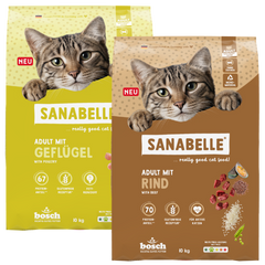 Sanabelle Classic Geflügel & Sanabelle Classic Rind Sparpaket