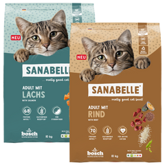 Sanabelle Classic Rind & Sanabelle Classic Lachs Sparpaket
