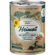 Sanabelle Heimat Dose feine Hofpute & Landente mit Pastinake, Kartoffel und Preiselbeere 400 g