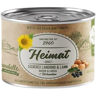 Sanabelle Heimat Dose leckeres Landrind & Lamm mit Maroni, Erbsen und Holunder 200 g
