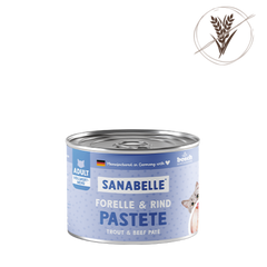Sanabelle Nassfutter mit Forelle & Rind 195 g