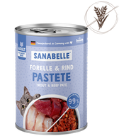 Sanabelle Nassfutter mit Forelle & Rind 400 g