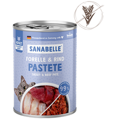 Sanabelle Nassfutter mit Forelle & Rind 400 g