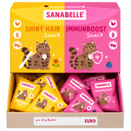 Sanabelle Snack Tetraeder Mix-Display Shiny Hair/Immunboost