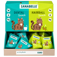 Sanabelle Snack Tetraeder Mix-Display Dental/Hairball