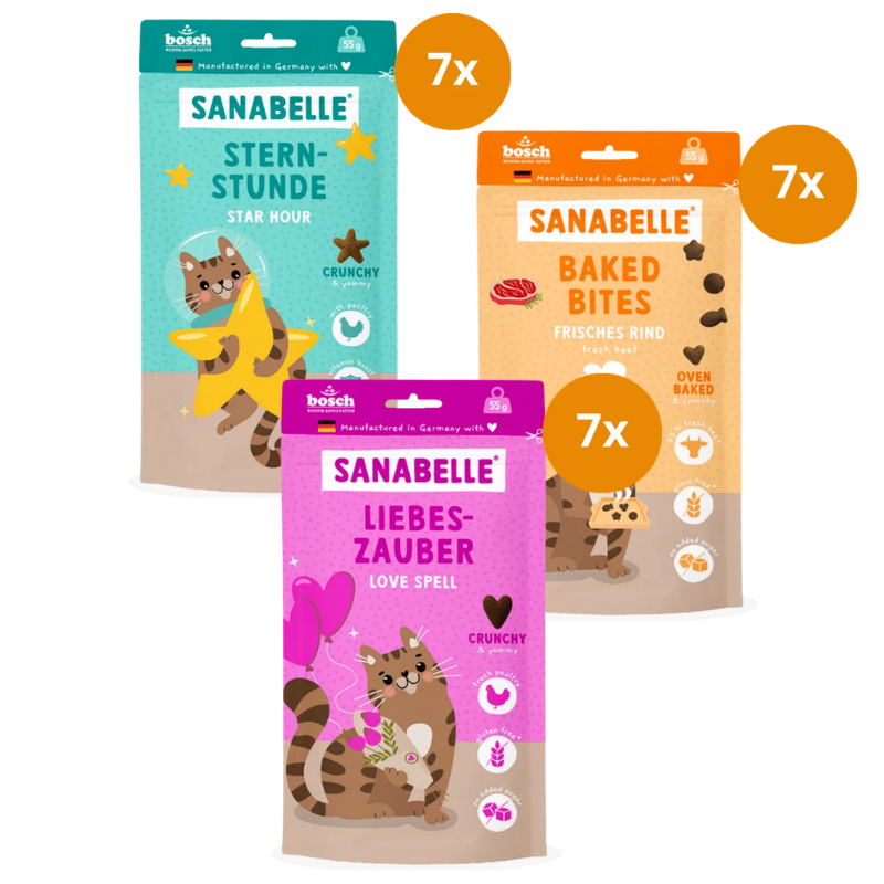 Sanabelle Snacks - Mix Sparpaket