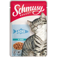 Schmusy Ragout in Sauce mit Lachs 100 g