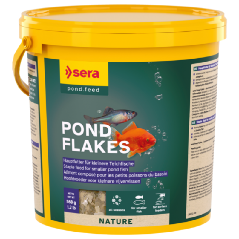sera pond Flakes Nature 3800 ml