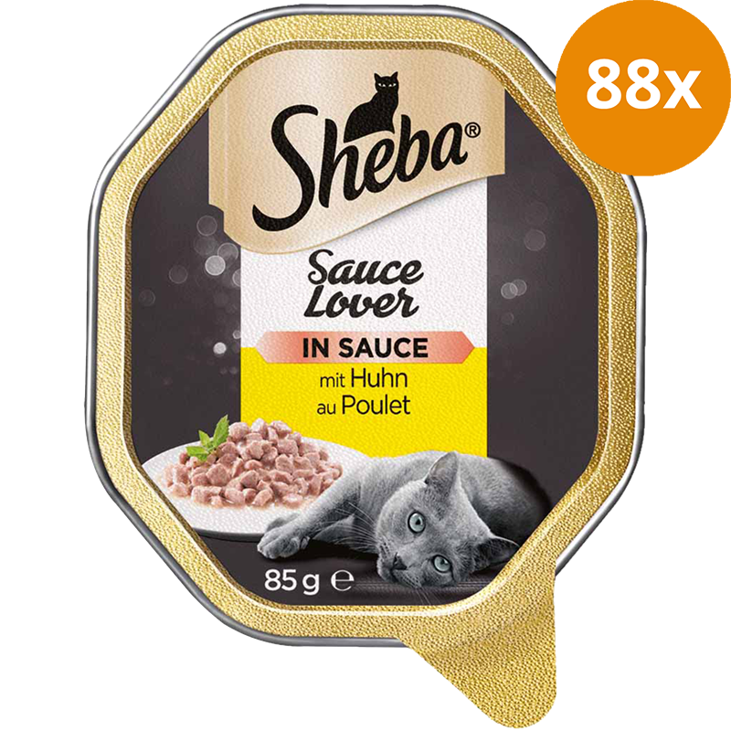 Sheba Sauce Lover mit Huhn 85 g