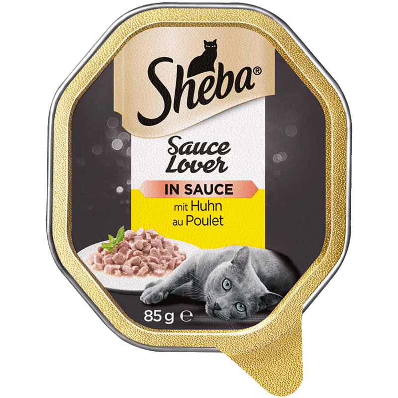 Sheba Sauce Lover mit Huhn 85 g