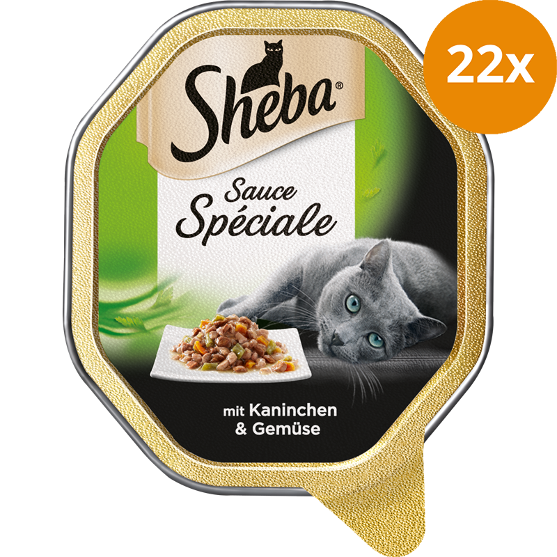 Sheba Sauce Spéciale Kaninchen & Gemüse 85 g