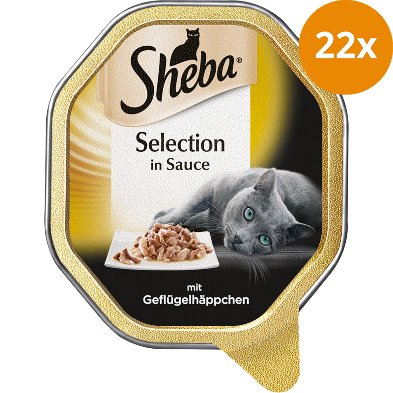 Sheba Selection in Sauce Geflügelhäppchen 85 g