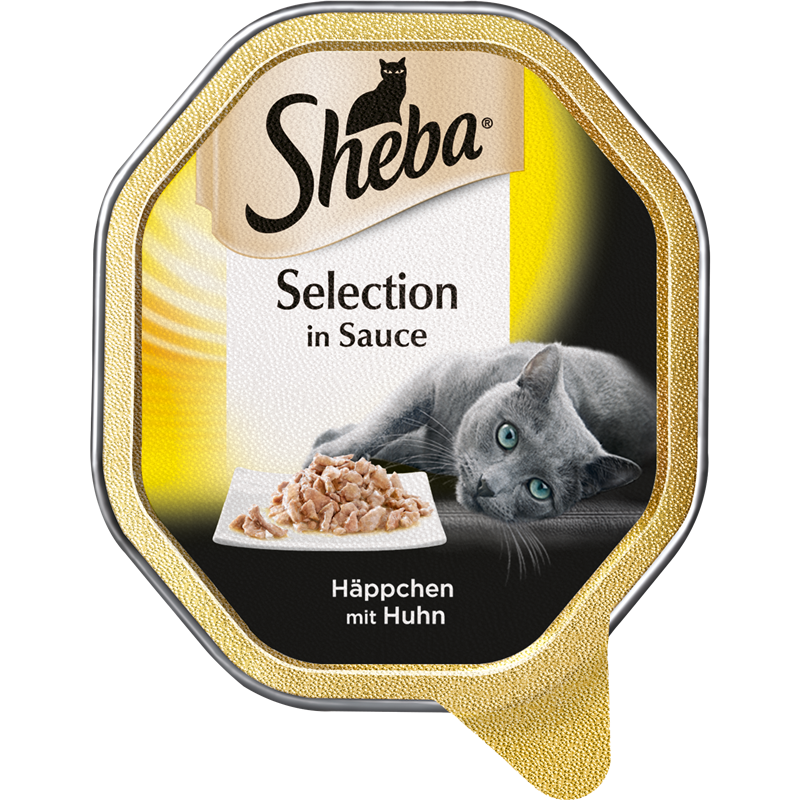 Sheba Selection in Sauce Häppchen mit Huhn 85 g