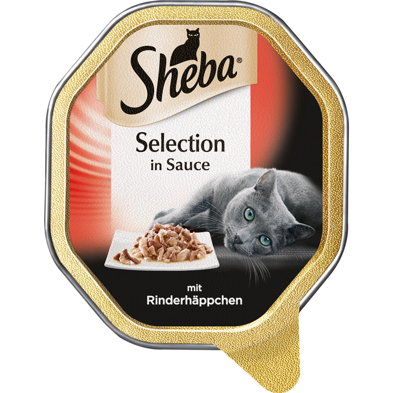 Sheba Selection in Sauce Rinderhäppchen 85 g
