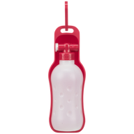 TRIXIE Flasche mit Trinknapf, Wasserspender für unterwegs