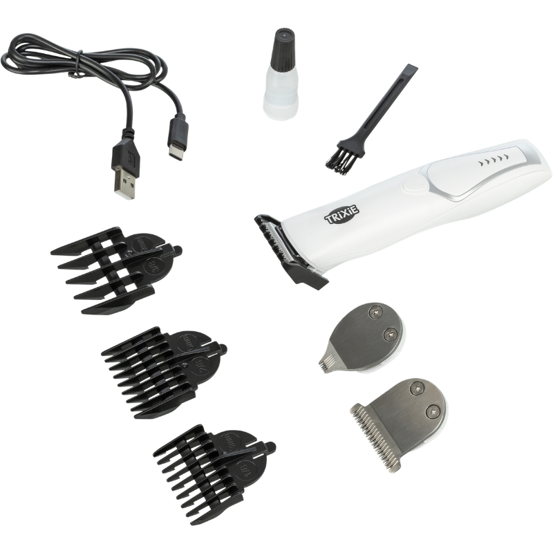 TRIXIE Akku-Schermaschinen-Set Slim 3in1