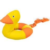 TRIXIE Aqua Toy Ente am Seil, Stoff