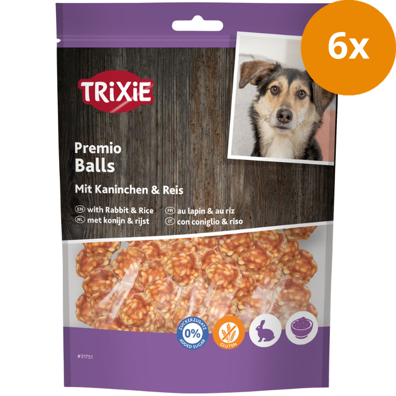 TRIXIE Balls mit Kaninchen & Reis