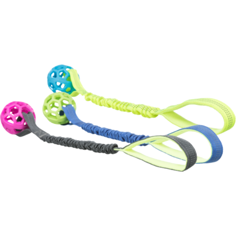 TRIXIE Bungee Tugger mit Ball, TPR