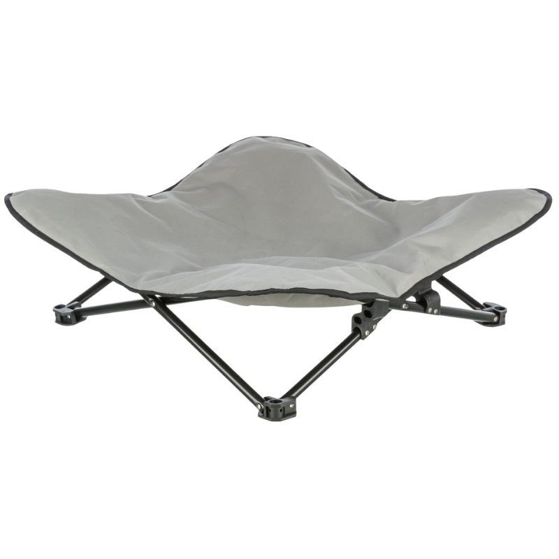 TRIXIE Camping-Bett mit abnehmbarem Bezug