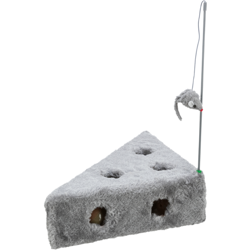 Trixie Cats Cheese mit Spielangel und 3 Spielbällen