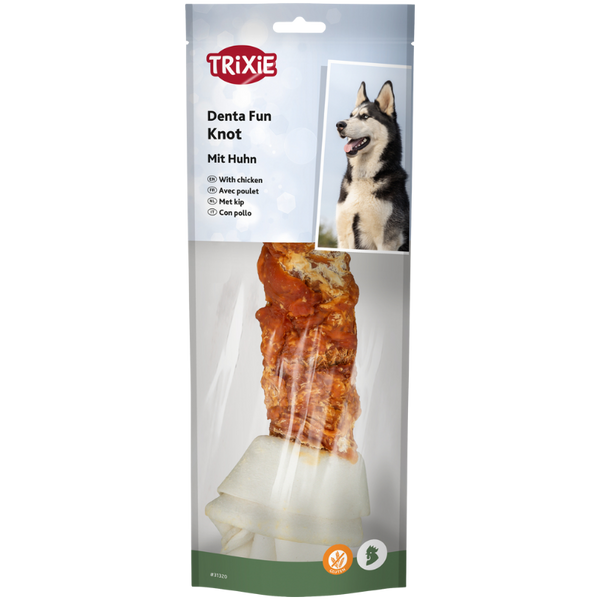 trixi kauknochen TRIXIE Denta Fun Kauknoten mit Huhn 220 g günstig kaufen