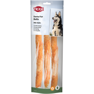 TRIXIE Denta Fun Kaurollen Huhn 250 g (3 Stück)
