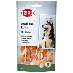 TRIXIE Denta Fun Kaurollen Huhn