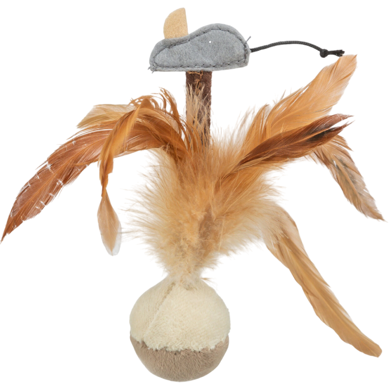 Trixie Federball mit Maus