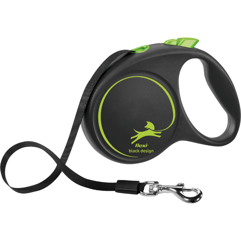 TRIXIE flexi BLACK DESIGN Gurt