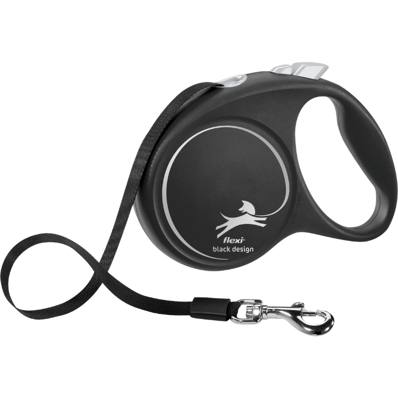 TRIXIE flexi BLACK DESIGN Gurt